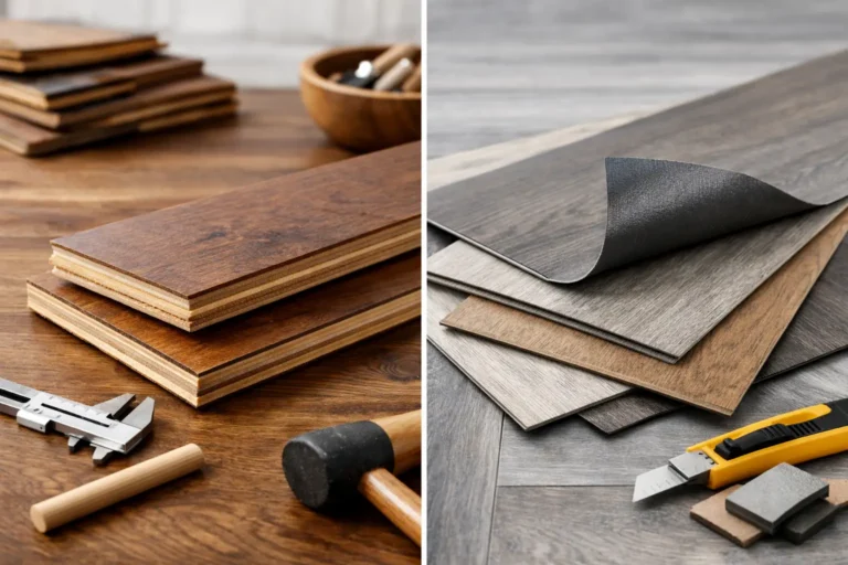 Engineered Hardwood Versus Luxury Vinyl