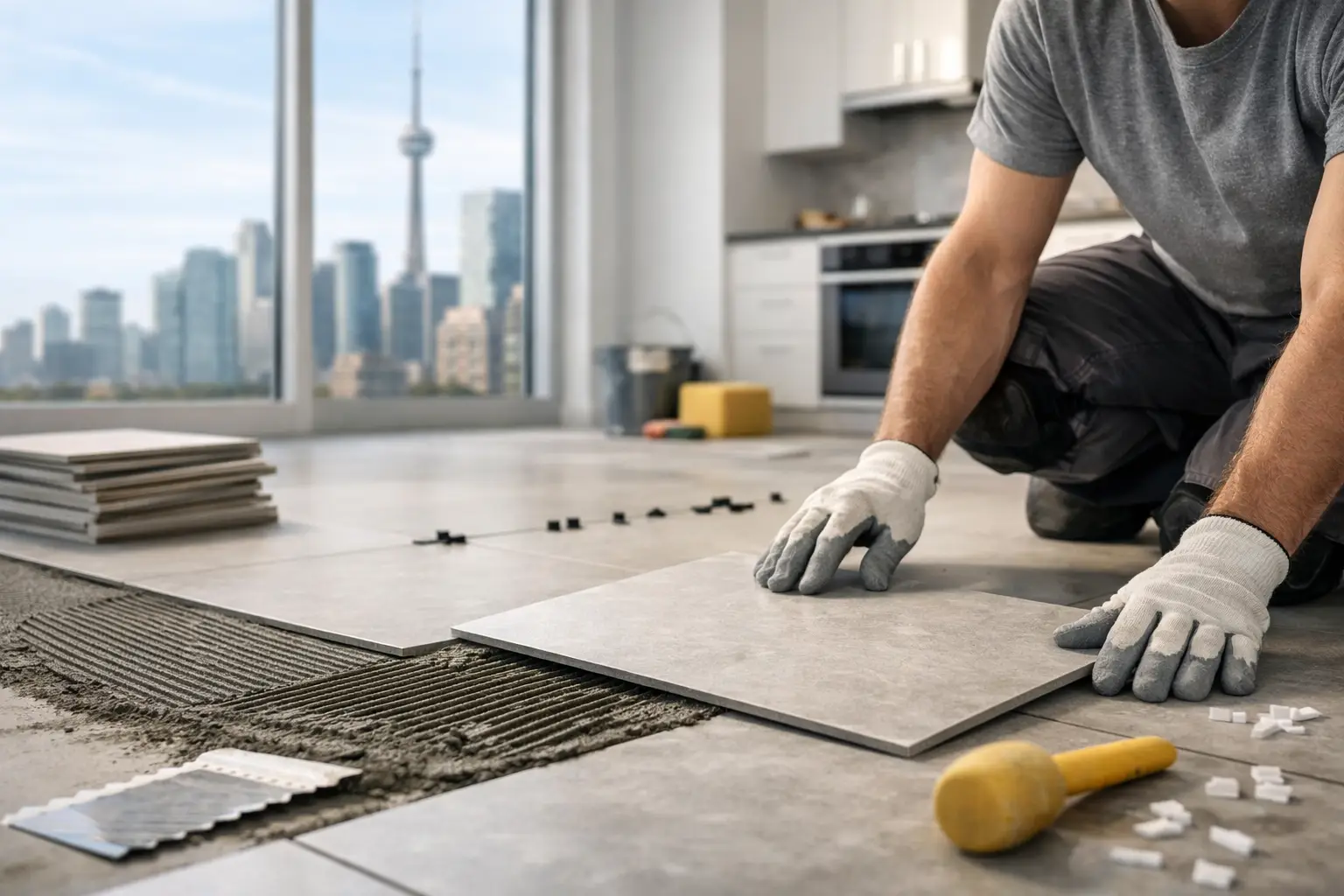 Floor Tile Installation Toronto That Lasts
