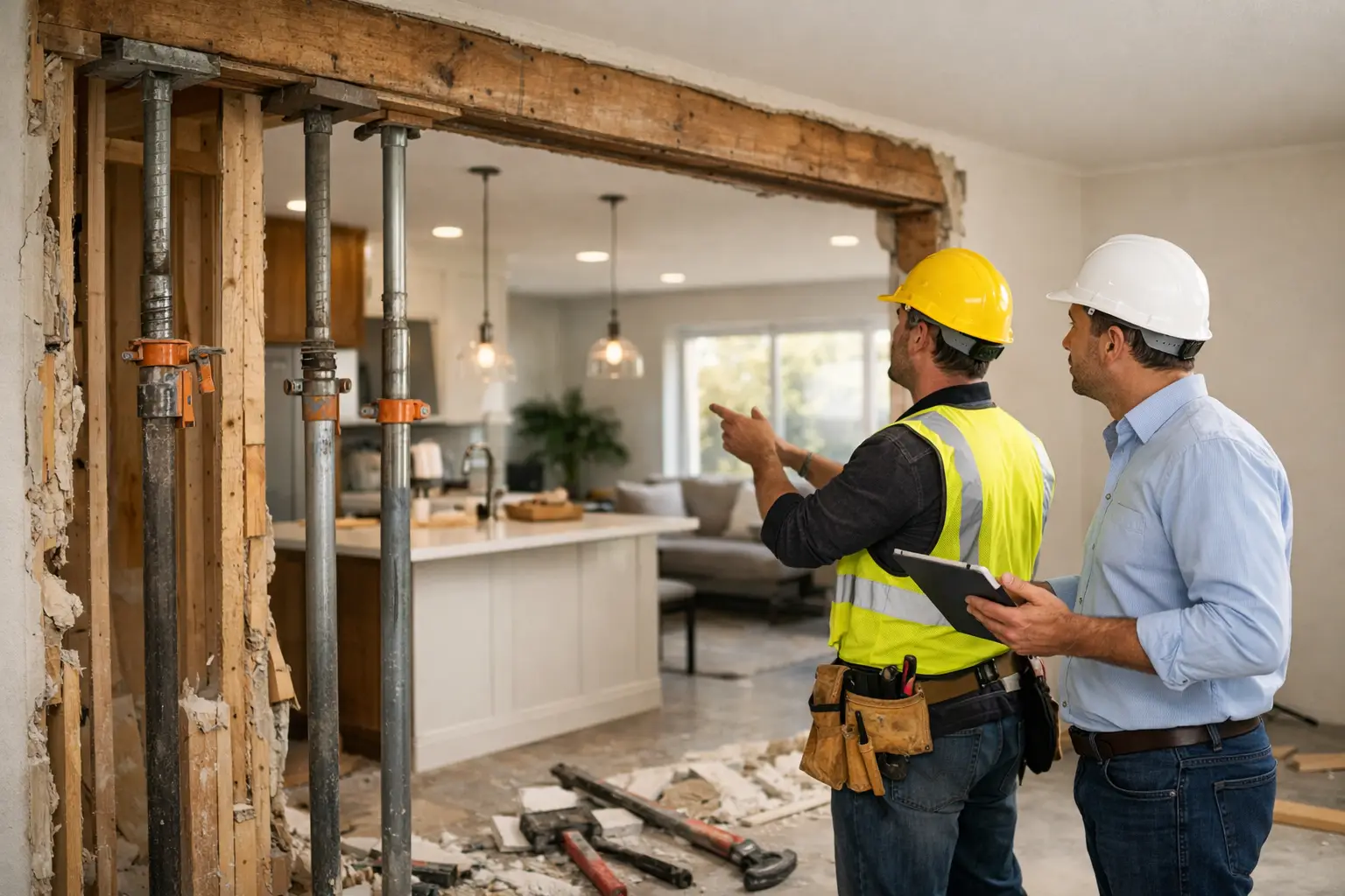 Load Bearing Wall Removal: Plan It Right
