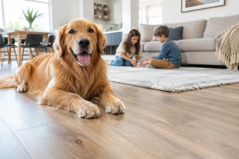 Best Flooring for Dogs in a Busy Family Home