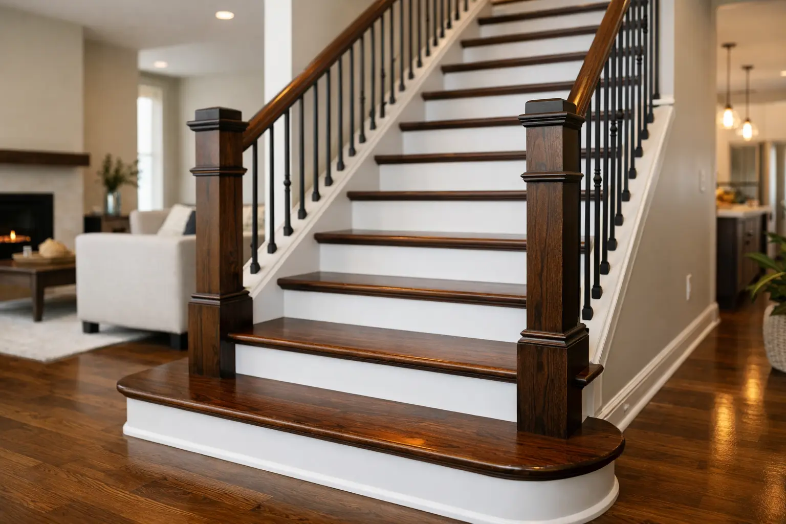 Staircase Refinishing That Changes Your Main Floor