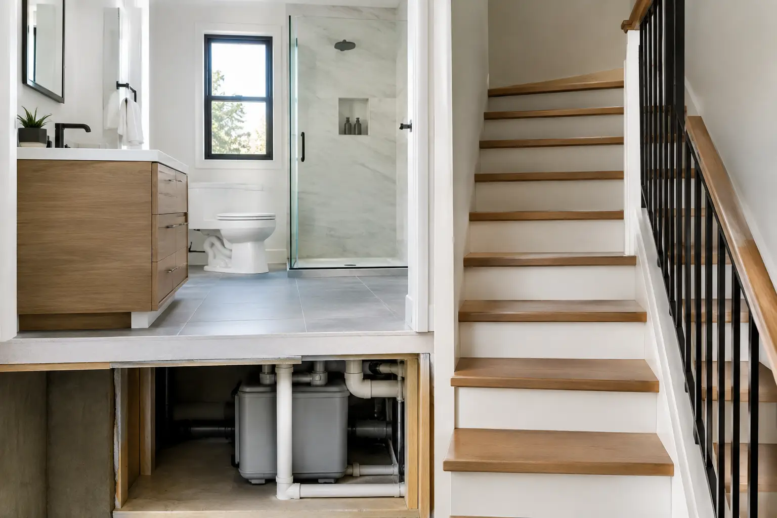 Can Bathrooms Move Upstairs? What Toronto Homes Need