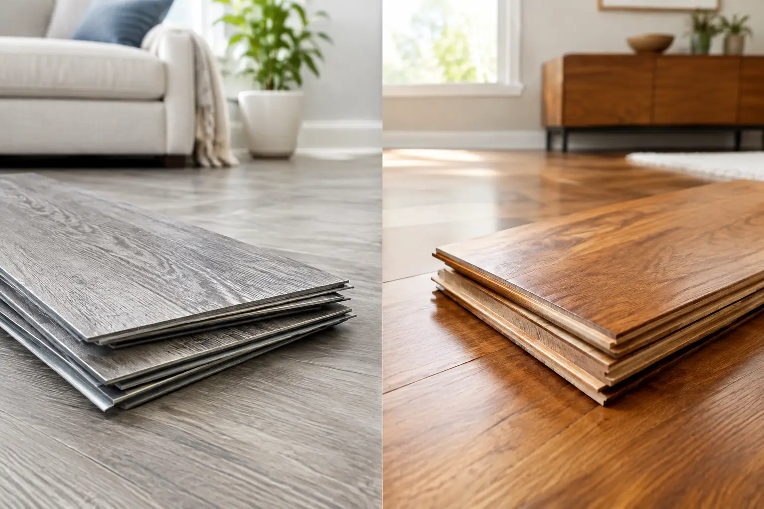 Vinyl Versus Hardwood Flooring for Your Home
